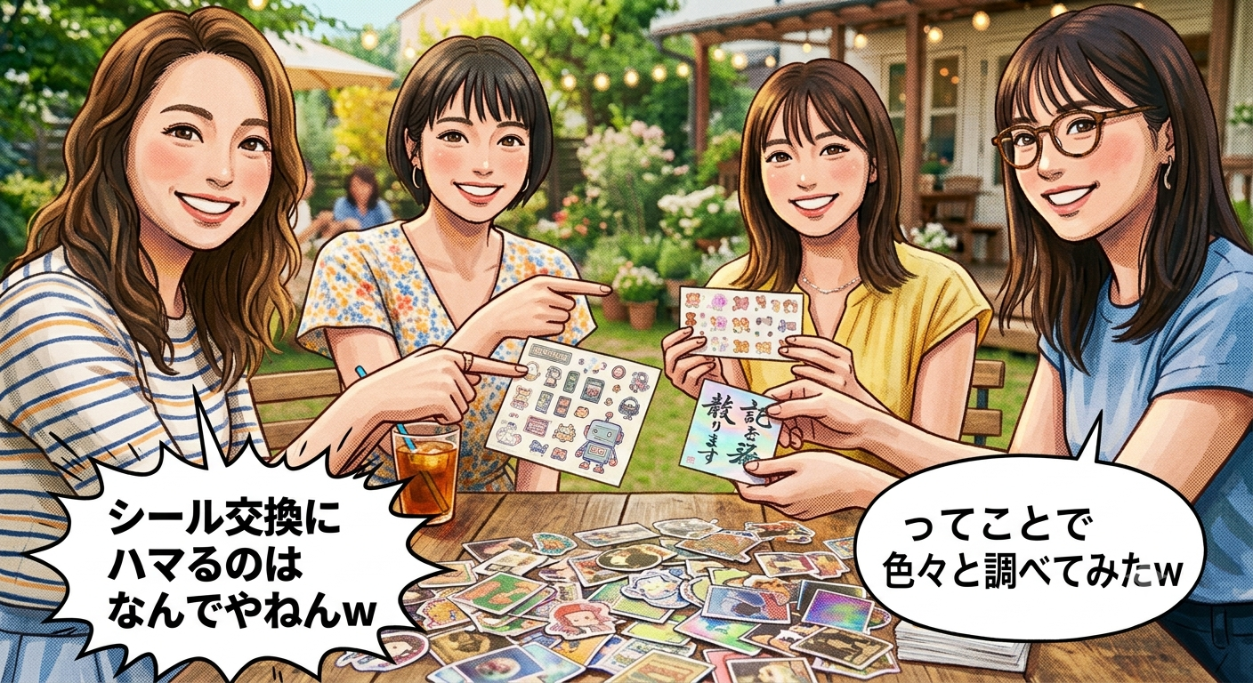 シール交換にハマるのはなんでやねんwってことで色々と調べてみたw